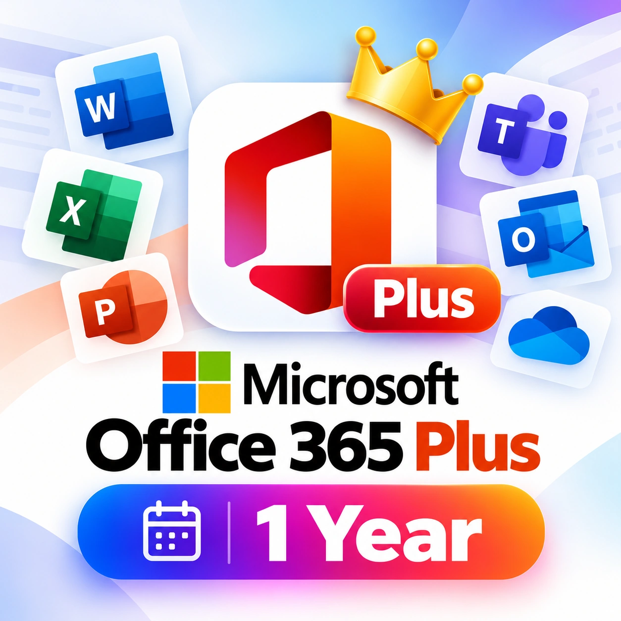 Microsoft Office 365 Plus 1 Year